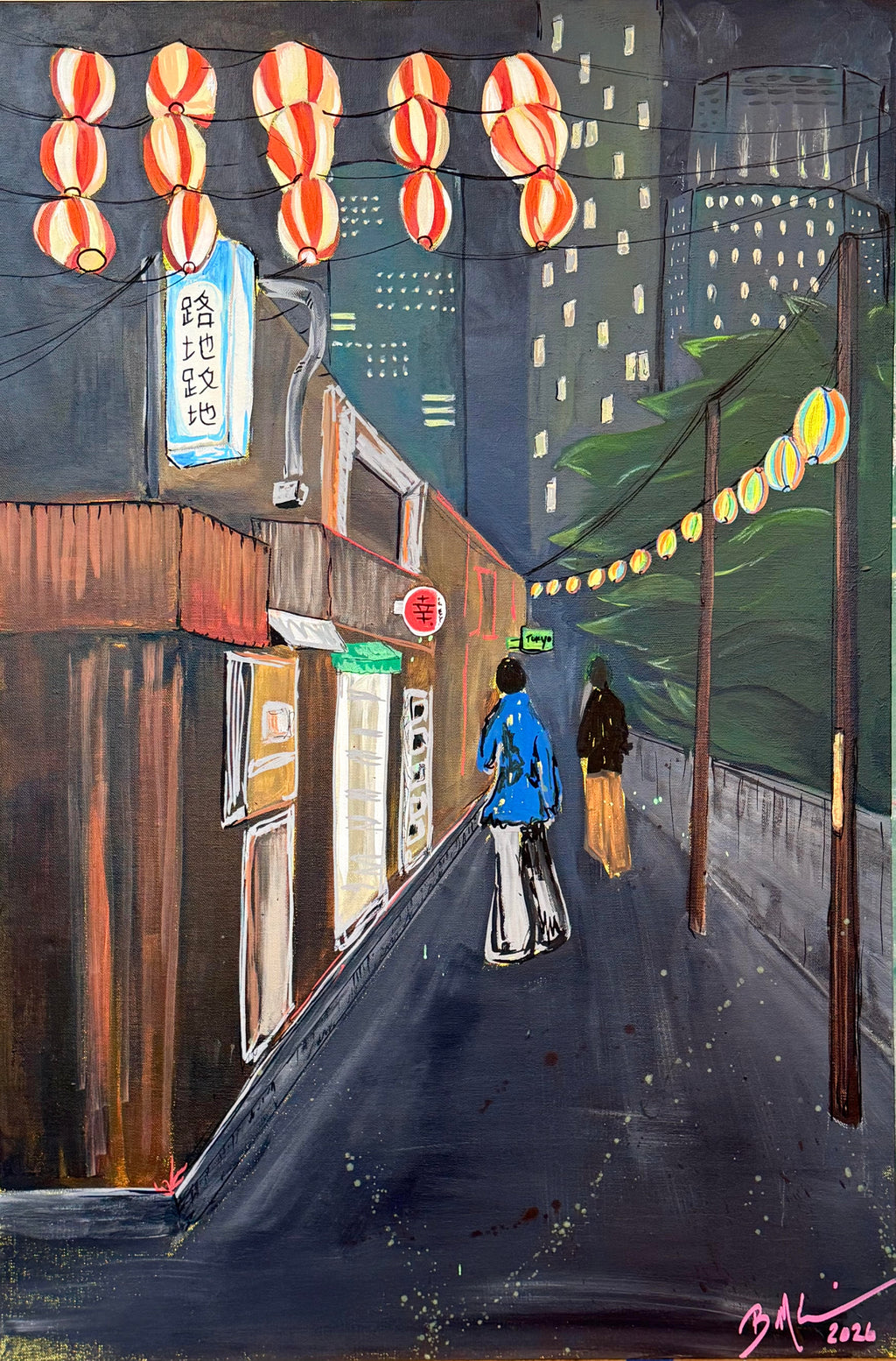 Tokyo Nights (framed)