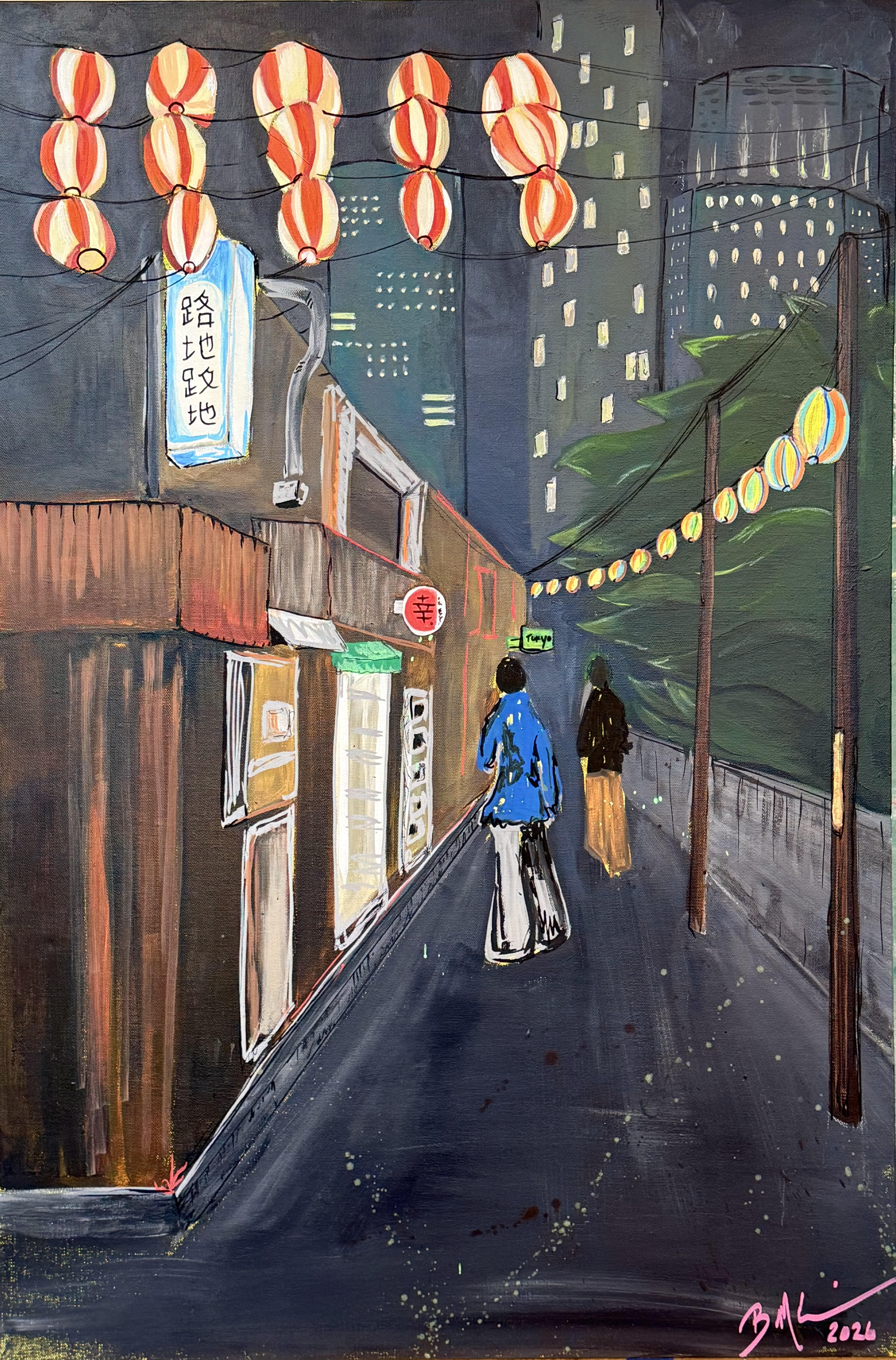 Tokyo Nights (framed)