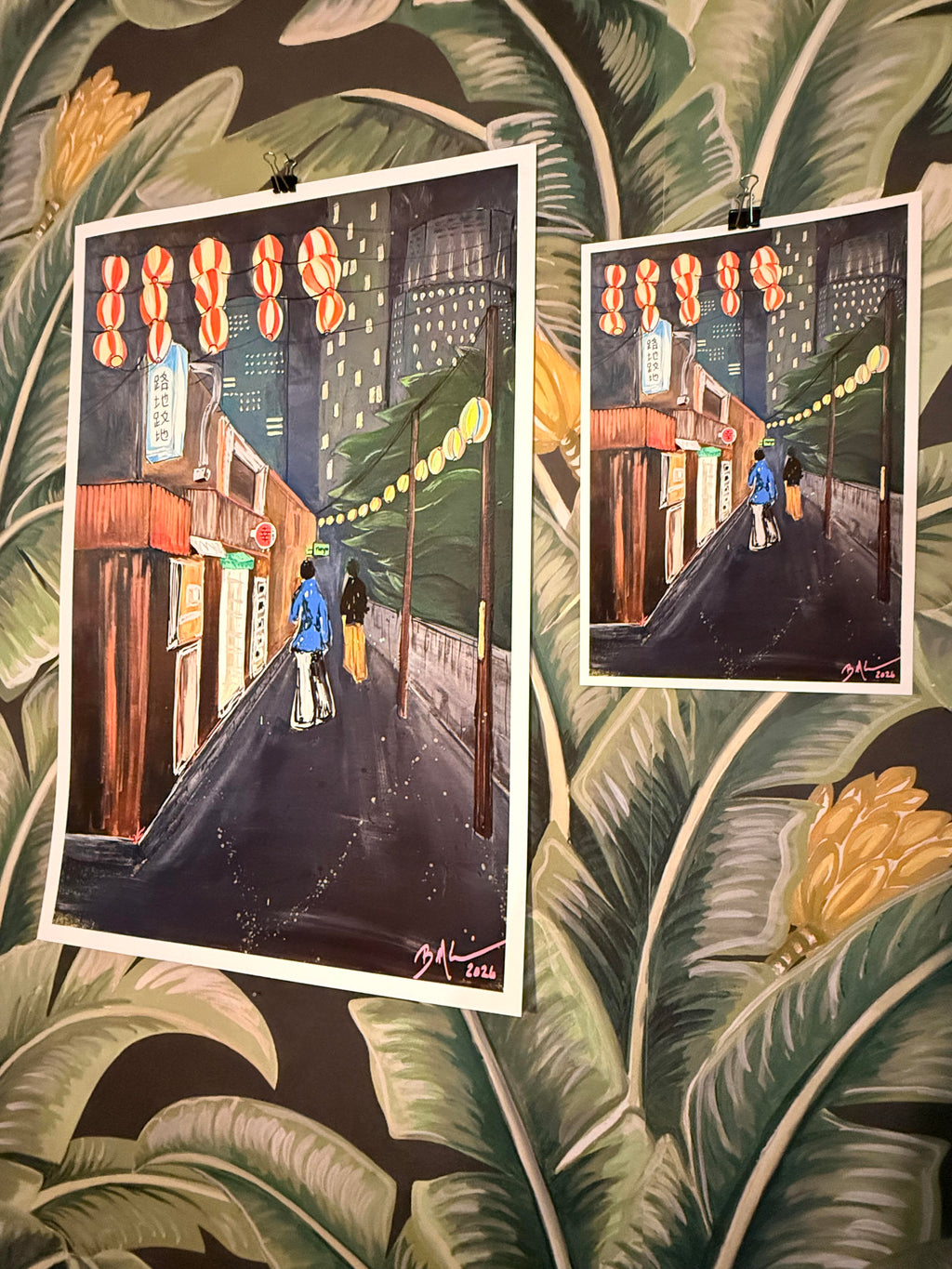 'Tokyo Nights' (3 sizes)